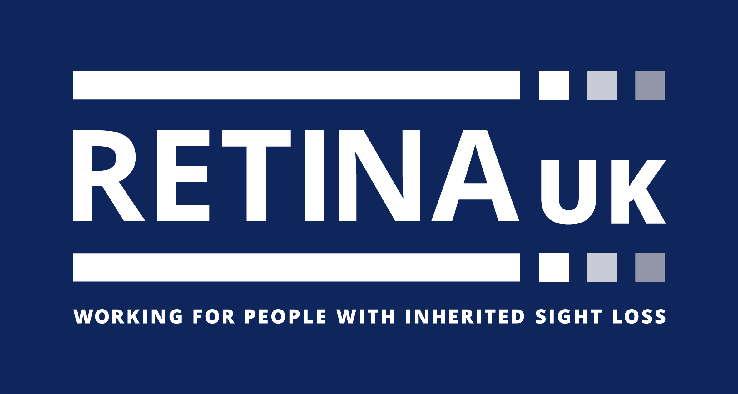 Retina UK logo. White text on blue background.