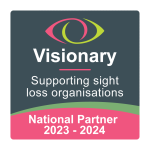Visionary Supporting sight loss organisations National Partner 2023-2024