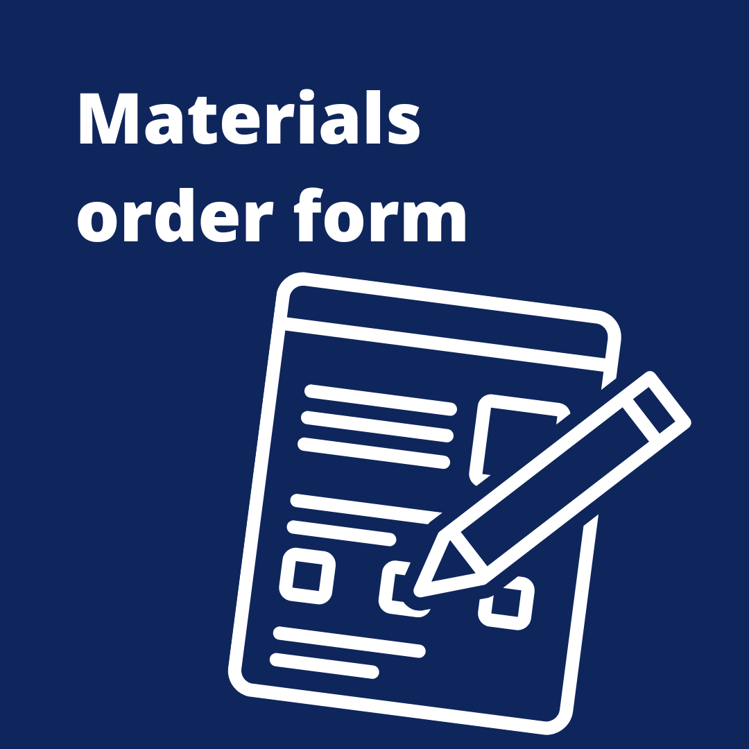 Materials order form