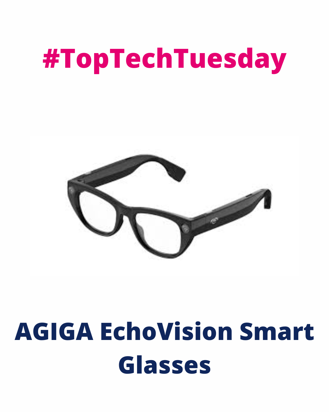 In the centre is a pair of the AGIGA classes in black. Above is pink 